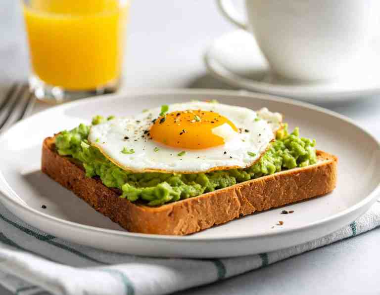 Avocado-Ei-Toast Rezept