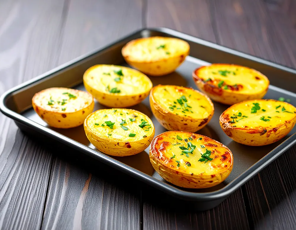 Ofenkartoffeln mit Oregano und Olivenöl - Rezept