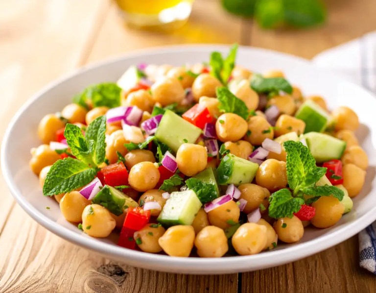 Orientalischer Kichererbsensalat Rezept