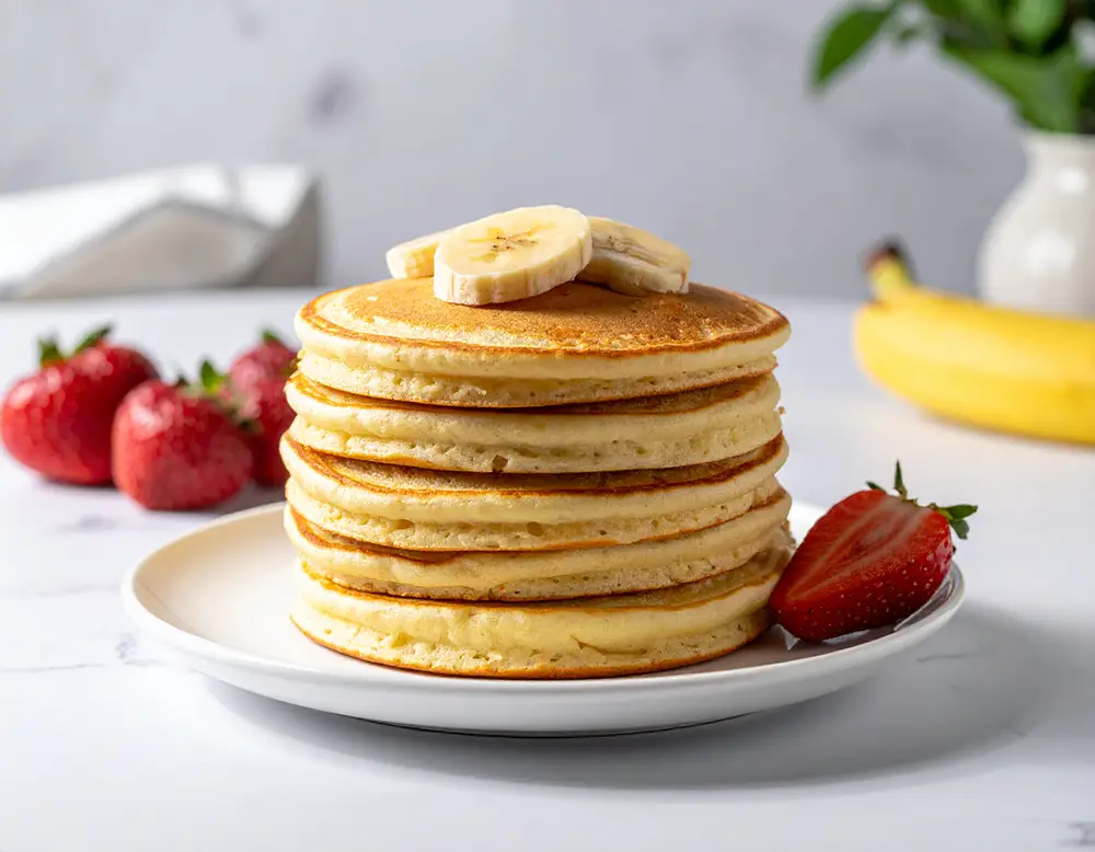 Bananen Pancakes Rezept bei Dilos Kitchen