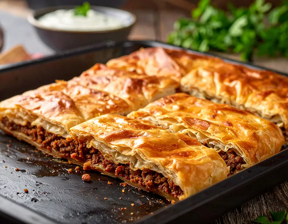 Börek mit Hackfleisch – einfach & lecker