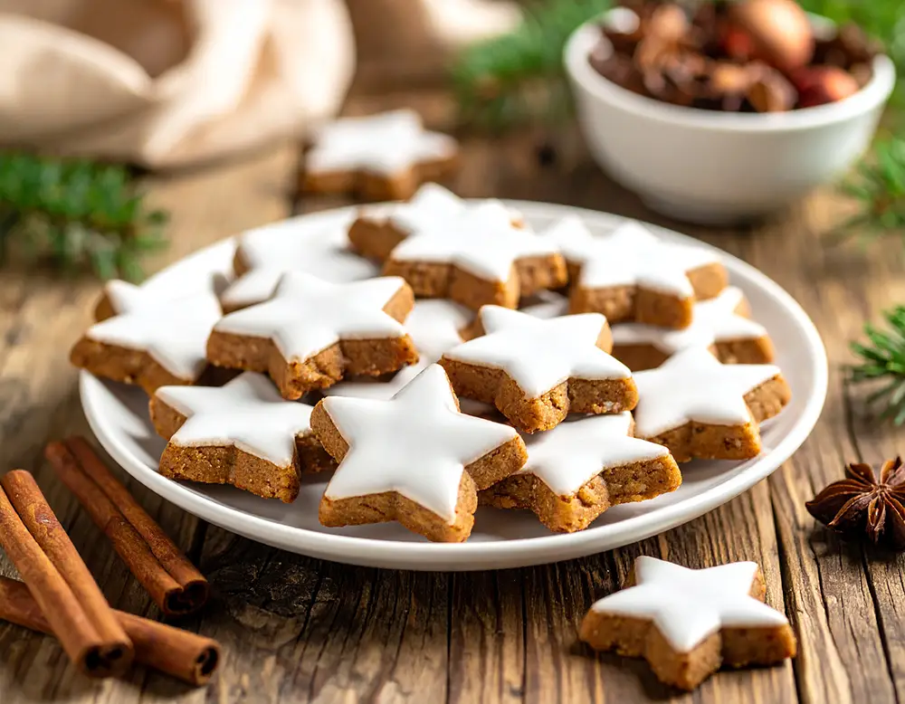 Zimtsterne Rezept - einfach & klassisch bei Dilos Kitchen