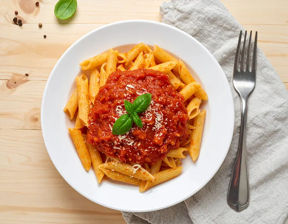Pasta Napoli Rezept – Nudeln mit Tomatensauce