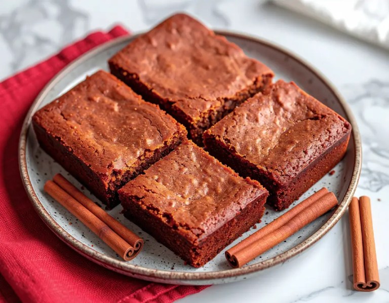 Klassischer Lebkuchen Rezept vom Blech - einfach & saftig - bei Dilos Kitchen