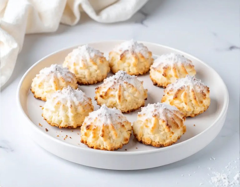 Einfaches Kokosmakronen-Rezept – schnell & lecker bei Dilos Kitchen