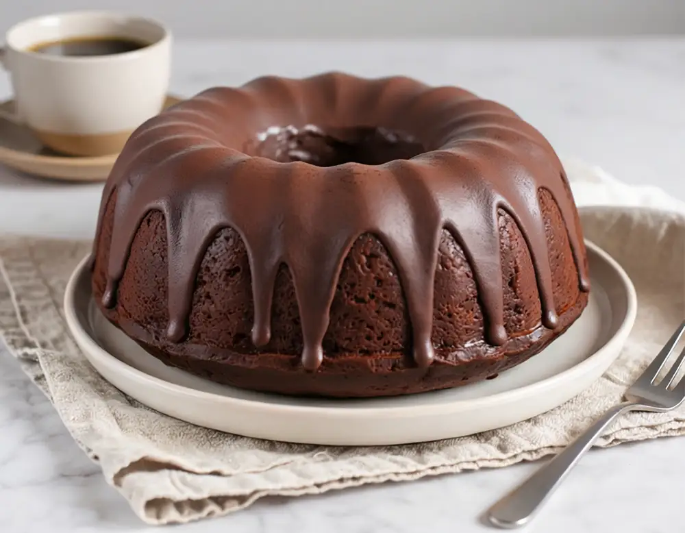 Schokoladen-Gugelhupf: Saftiges Schokokuchen Rezept