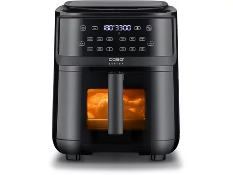 Caso Heißluftfritteuse 3182 AirFry&Steam 700, 1700 W, mit Dampfgarfunktion