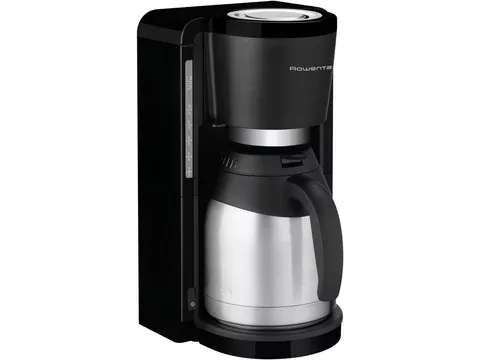 Rowenta Filterkaffeemaschine CT3818 Adagio Milano, 1,25l Kaffeekanne, 1x4, Edelstahl- Thermokanne, 10-15 Tassen, 1,25 L, Automatische Abschaltung